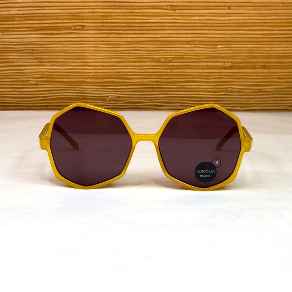 KOMONO Bonnie Milky Honey Sunglasses (NEW) - Picture 7 of 13